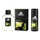 Adidas Pure Game Eau De Toilette 100ml With Pure Game Intense And Bold Deodorant Body Spray Clear 150ml
