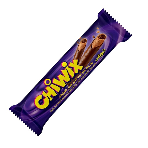 Chiwix Hazelnut Wafer Roll - 2 Sticks - 12 gram