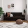 In House Nutella 2 In 1 Sofabed Linen Upholstered - Brown