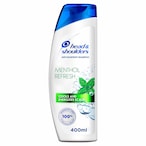 Buy Head  Shoulders Menthol Refresh Anti-Dandruff Shampoo for Itchy Scalp 400ml in UAE