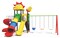 Rainbow Toys, Outdoor Children Playground Garden Fitness Exercise Play Set Villa Garden Furniture Product Area Dimension: 630&times;480&times;340cm