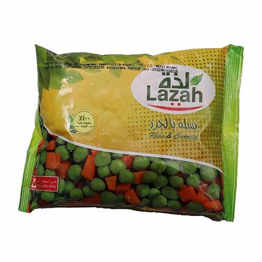 Lazah Peas and Carrots - 400 gram
