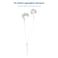 Philips 1000 Series Wired In-Ear Headphones TAUE101BK White