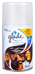 Buy Glade Automatic Refill Air Freshener with Amber and Oud Scent - 269ml in Egypt