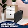 Sky Land Tri-Folding Tumbling, Kneeling Mat, Exercise Mat, 180Cm Long X 60Cm Width X 4Cm Thickness With Carrying Handles For Gymnastics, mma, Stretching, Martial Arts, Core Workouts-Em-9348-B, Black