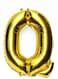 Generic Letter Q Shaped Party Decorative Foil Balloon 16Inch