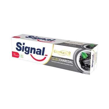 Signal Toothpaste Complete 8 Nature Elements Charcoal 75ml