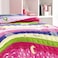 Sleep Night 3 Pieces Kids Compressed Comforter Set, Single Size 150 X 200cm Modern Printed Bedding Set For Girls And Boys, MultiColor