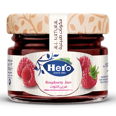Hero Raspberry Jam Mini Jar - 28.3 gm