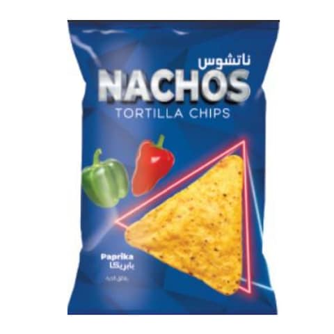 Nachos Tortilla Chips with Paprika - 85 gram