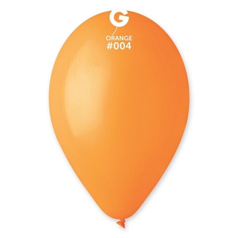 12in Standard Orange Latex Balloon 100CT