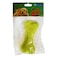 Procare Pets Dog Rubber Bone Shape Toys Green