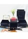 Generic Elegant Grey Jewelry And Keepsake Gift Box: A Treasure Trove Of Style And Function(Without Necklace)