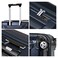 Eminent Hard Case Travel Bag Cabin Luggage Trolley Polycarbonate Lightweight Suitcase 4 Quiet Double Spinner Wheels With Tsa Lock KJ97 Night Blue