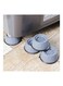 Sunshine 8-Piece Washer Dryer Anti Vibration Pads With Suction Cup Feet Blue 4 X 5cm