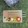 Royalford Bbq Square Skewers Set- Rf11679 Pack Of Six Stainless Steel With Wooden Handle, Perfect For Indoor, Camping, Hiking