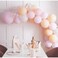 Party Magic Blush Hen Balloon Arch