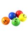 Party Time 12-Pieces Multicolor Smiley Pressure Balls for Children and Adults Stress Relief, Smile Squeeze Ball - Smiley Face Stress Balls