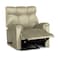 In House Velvet Classic Recliner Chair - Dark Ivory - AB011
