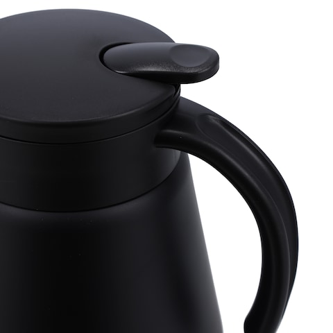 Krypton Stainless Steel Coffee Pot, 600ml Capacity, KNVF6329 - Double Vacuum Insulation, Stainless Steel Pot, 2 Years Warranty, Heat Cold Retention, BPA Free