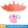 Star Babies - Adjustable Crown Kids Shower Cap With Kids Kettle Toys - Pack of 2 - Pink