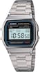 Casio - Unisex Digital Dial Stainless Steel Band Watch [A159W-1]