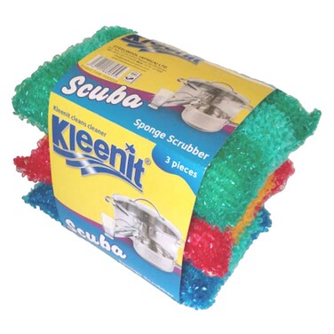 Kleenit Scuba Sponge Scrubber Pack of 3