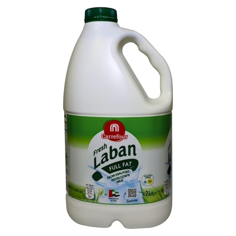 Carrefour Full Fat Fresh Laban 2L