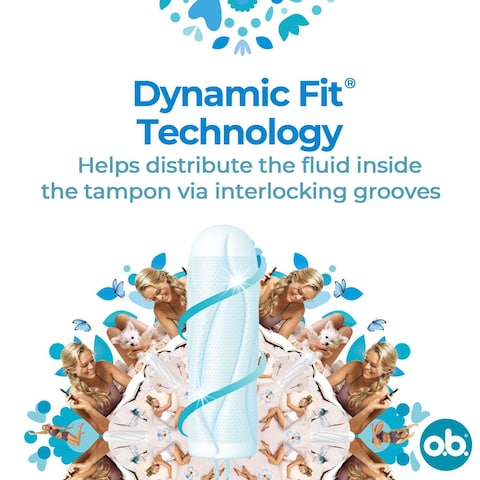 Ob Tampons Procomfort Super Pack of 16 Tampons