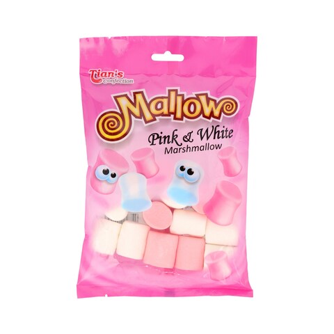 Buy Tian's Confection Mallow Pink & White Marshmallow 100 gr Online ...