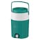 Cosmoplast Keep Cold Water Jug With Faucet 502250 Green 13.6L