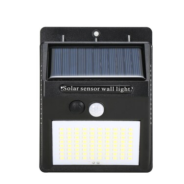 Generic-Black 150 LED Outdoor/Indoor Eco-friendly Solar Lamp Durable Waterproof Human Body Induction Lamp 80/110/100/120/150LED IP55