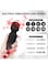 Generic Portable Waterproof Handheld Cordless Vibration Massager For Back Neck Shoulder Sports Recovery Muscle Aches, Black
