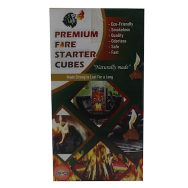 PREMIUM FIRE STARTER CUBES 24PC