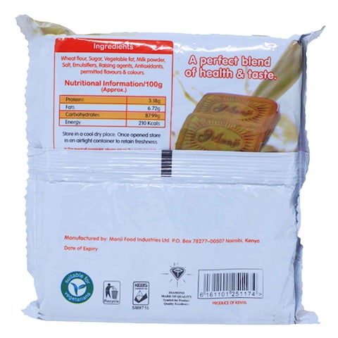 Manji Milkstar Milk Biscuit With Glucose 200g