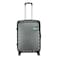 VIP Lisbon 4 Wheel Hard Luggage Bag Medium 22x50x69cm Warm Grey