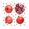 Ripe Organic Pomegranates 550g