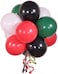 Party Time 50pcs 10inches UAE National Day Balloons Decoration Set , UAE Flag Latex Balloons , Emirati National Day Party Decorations - Party Supplies
