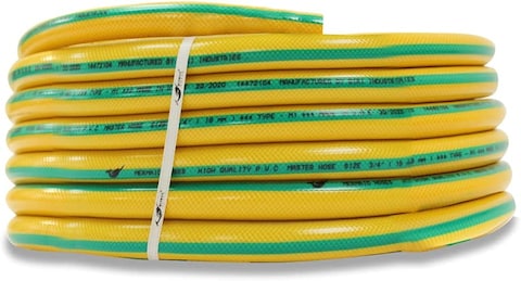 Garden Water Hose Reinforced 3/4 Inch 25 Meters - Yellow