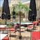 YATAI Artificial Palm Plant About 2.5m high - Artificial Palm Plants &ndash; Plants For Home Decor &ndash; Artificial Tree Outdoor Fake Plants For Balcony Indoor Plants Artificial Plants Outdoor