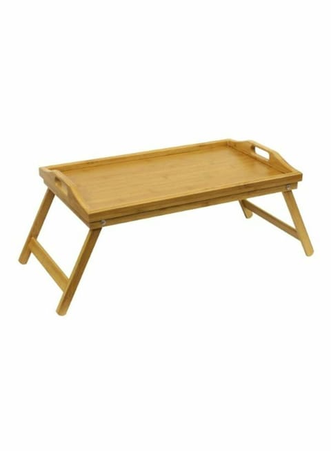 Wooden Tray Bamboo Bed Tray With Folding Legs Great For Kitchen, Hotels Bars, Coffee, Breakfast In Bed &amp; Tea - Wooden Table - Laptop Desk Table &ndash; Computer Table