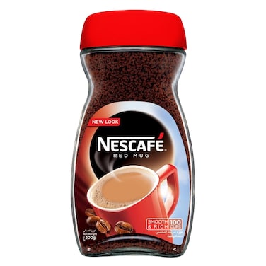 Nescafe Red Mug Smooth And Rich Instant Coffee 190GR