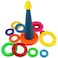 Baby Toys Stacking Rainbow Duck Tower Ring Toys For Kids Children