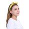 Aiwanto Hair Band for Girl's Yellow Head Band Party Office Cute Hair Clips
