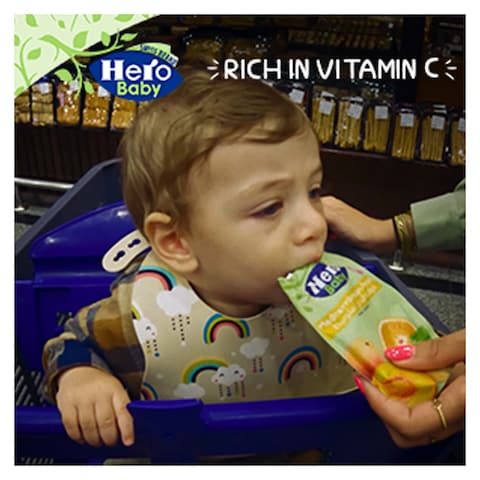 Hero Baby Pouch Mediterranean Fruits - 100 gm