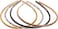 Goody Women's Classics Headband, Assorted, Pattern, 4 Count
