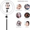 Generic 10&quot; Selfie Ring Light With 210Cm Long Tripod Stand &amp; Cell Phone Holder - For iPhone Android, Live Stream/Makeup,TikTok,Instagram, Youtube Video Photography (210cm)