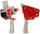 Moving Carton Box Sealer Packing Tape Dispenser Gun, 2in - Red
