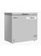Nobel 150 L Gross / 141 L Net Capacity Single Door Freezer, Gas R600A, Lock And Key, 3 Star Rating, Adjustable Thermostat, Outer condenser NCF171RH Silver