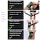 Fitto Knee Brace, Compression Support, Adjustable Strap, Pain Relief, Meniscus Tear Arthritis ACL MCL, Running Cycling Tennis Golf Basketball, Green, S